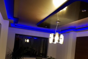 Multi level stretch ceiling 