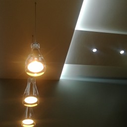 Kitchen ceiling and lights